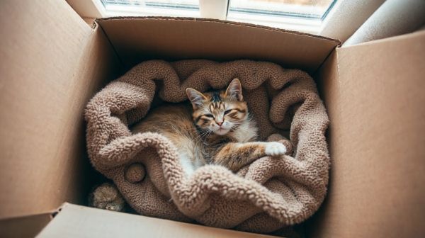 Guide pour créer la maison en carton parfaite pour votre chat